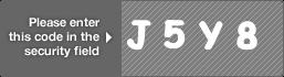 captcha code for visual authentication  letter J number 5 letter Y number 8
