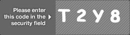 captcha code for visual authentication  letter T number 2 letter Y number 8