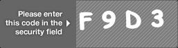 captcha code for visual authentication  letter F number 9 letter D number 3