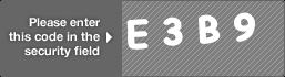 captcha code for visual authentication  letter E number 3 letter B number 9