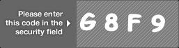 captcha code for visual authentication  letter G number 8 letter F number 9