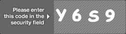 captcha code for visual authentication  letter Y number 6 letter S number 9
