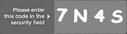captcha code for visual authentication  number 7 letter N number 4 letter S