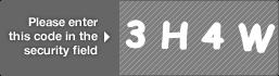 captcha code for visual authentication  number 3 letter H number 4 letter W