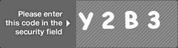 captcha code for visual authentication  letter Y number 2 letter B number 3