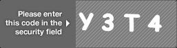 captcha code for visual authentication  letter Y number 3 letter T number 4