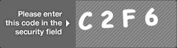 captcha code for visual authentication  letter C number 2 letter F number 6